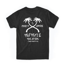 Load image into Gallery viewer, Infinite Vacation Tee (BLACK)